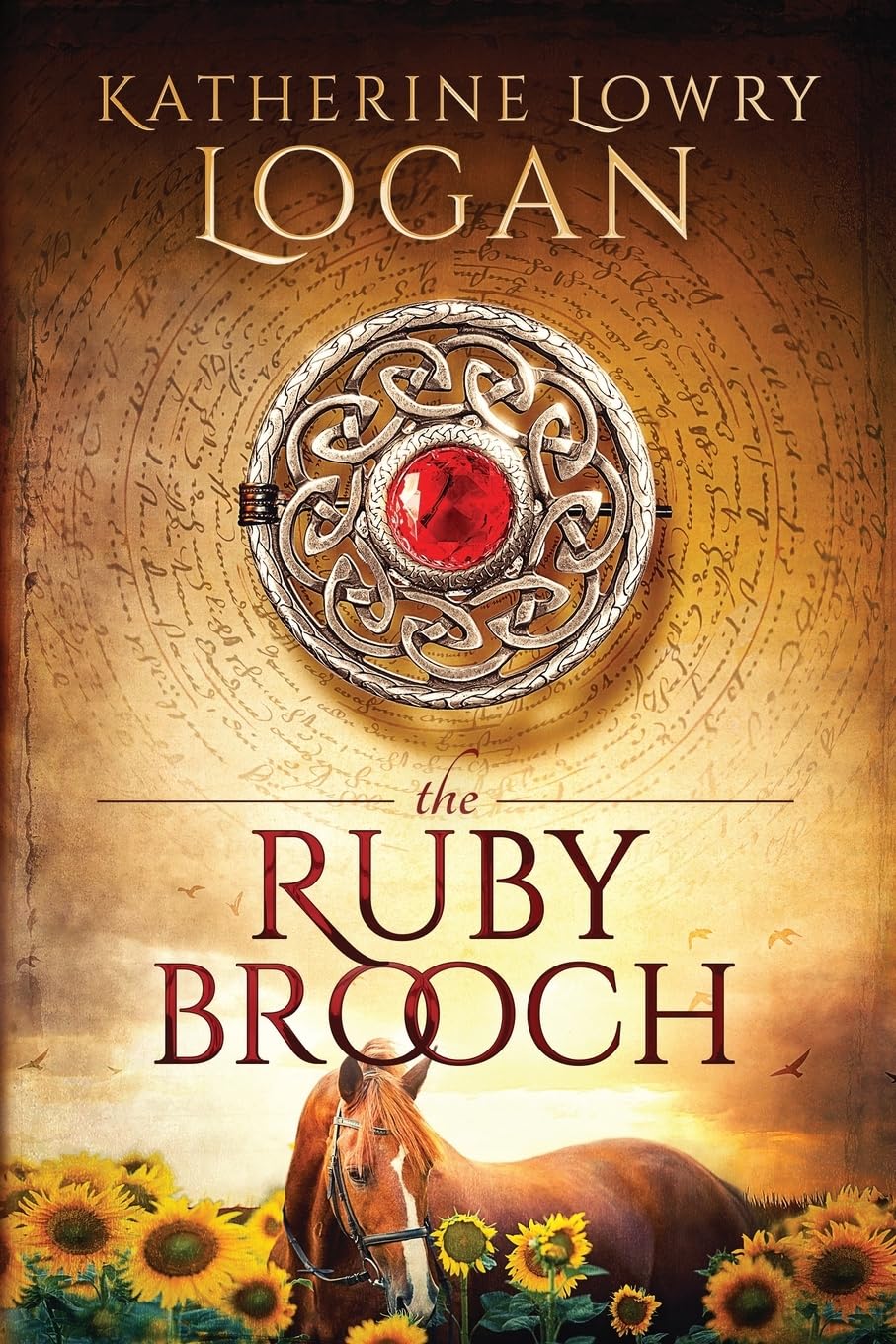 The Ruby Brooch: Historical Time Travel Romance Novel - Celtic Jewelry Adventure for Book Lovers | Perfect for Fans of Outlander & Time-Travel Fiction