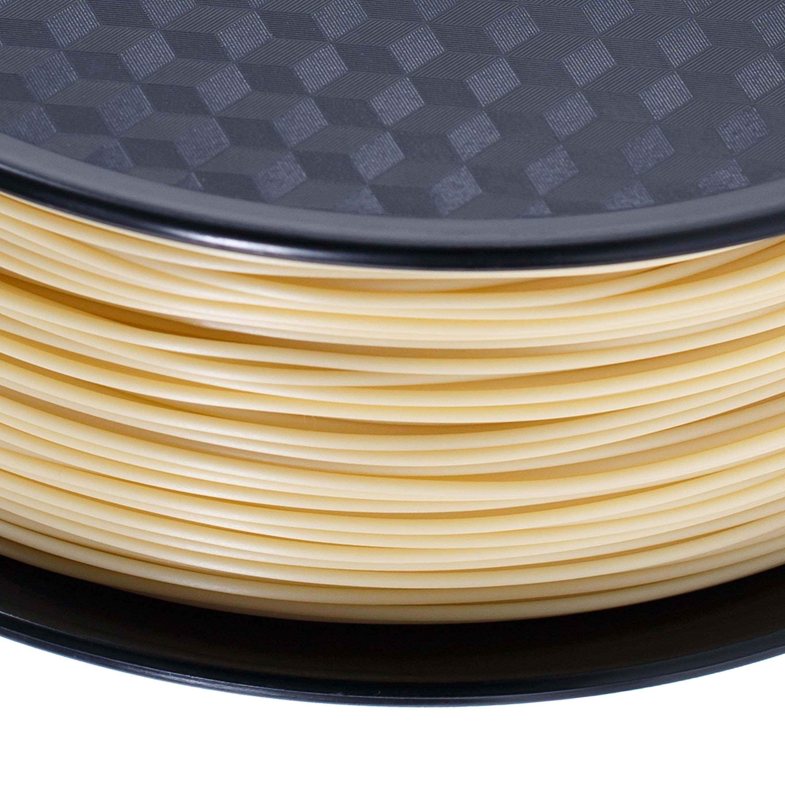 Premium 3D Printer Filament - 1.75mm ABS Ivory 1kg Spool by Paramount | High-Quality 3D Printing Material for Cosplay, Prototyping & DIY Projects