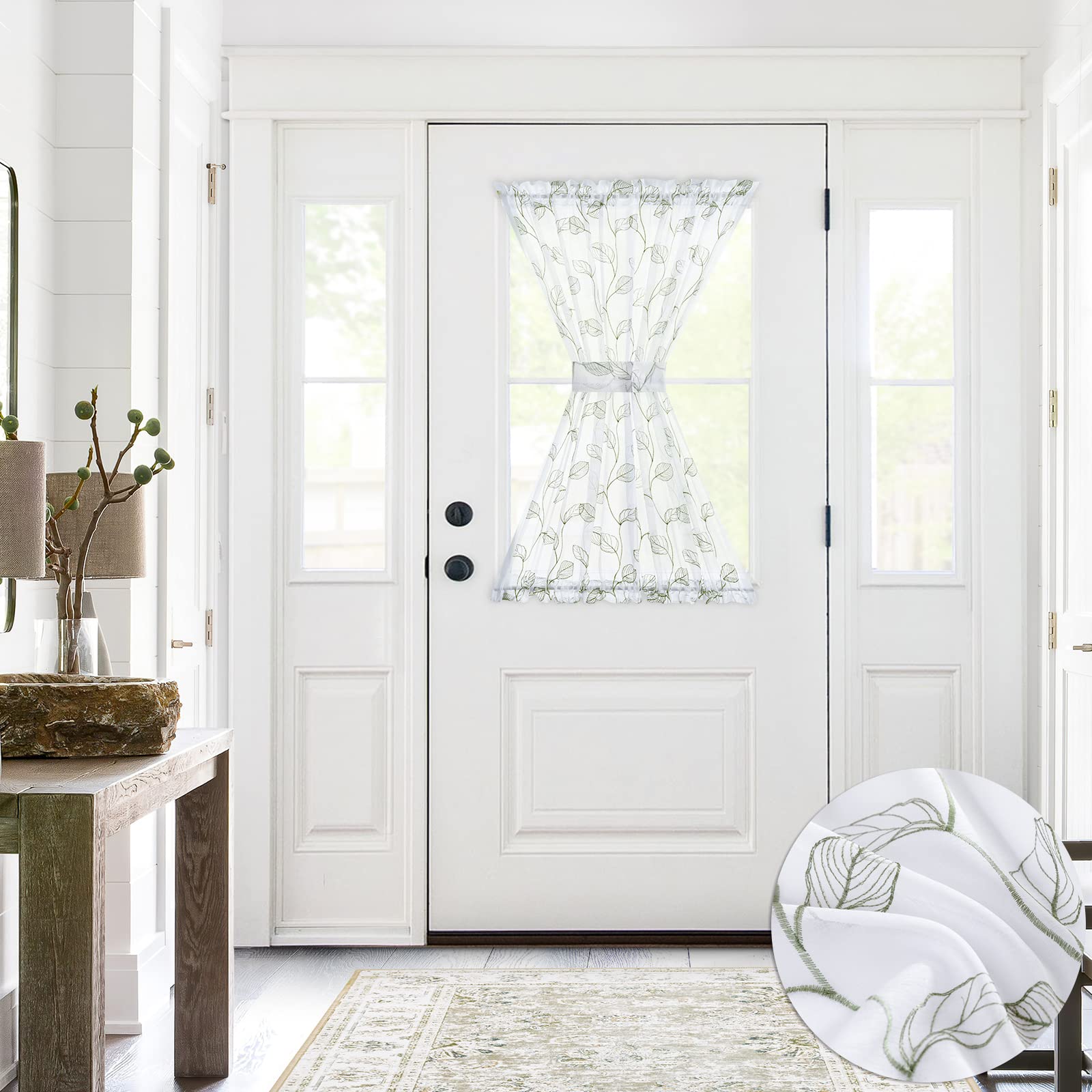 White Door Curtains 40