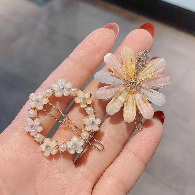 4pcs-Rhinestone-Clips