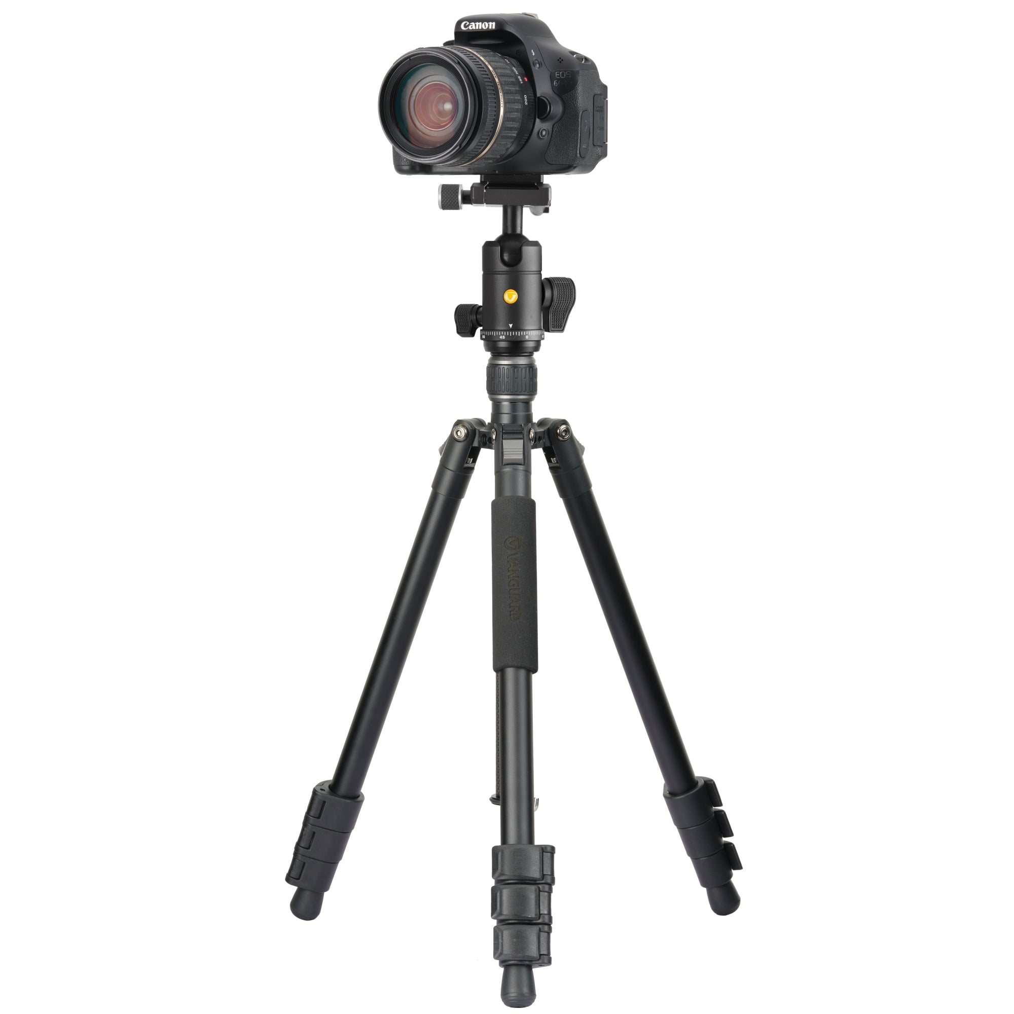 Vesta GO 264AB Lightweight Aluminum Travel Tripod with Ball Head - Compact & Sturdy Camera Stand for Photography, Hiking, and Outdoor Adventures
