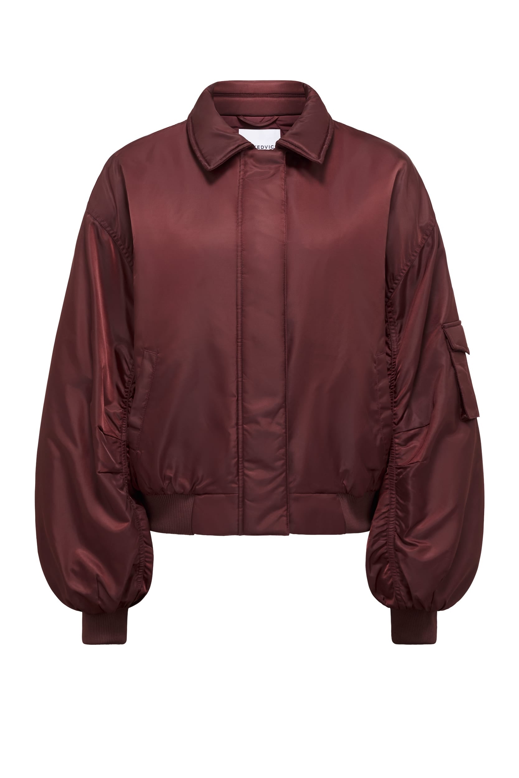 Damon Burgundy Bomber Jacket for Men - Stylish Lightweight Outerwear for Casual & Streetwear Fashion | Perfect for Fall, Winter & Everyday Wear