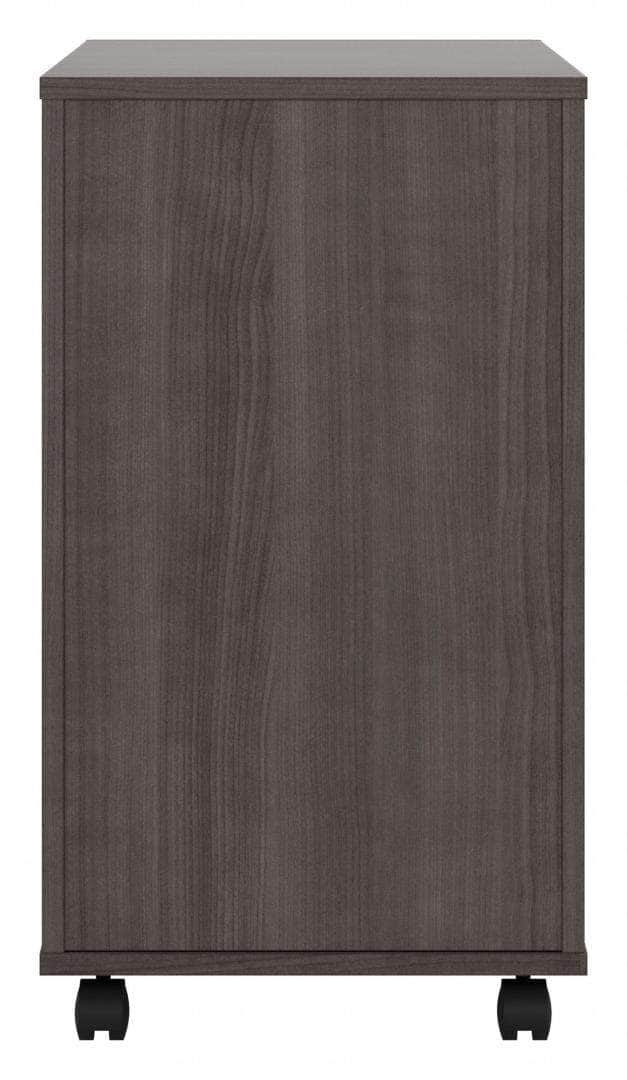 Zaniah 3-Drawer Mobile File Cabinet with Locking Wheels - Black, White, Gray (3 Colors) - Perfect for Office, Home, or School Organization and Document Storage