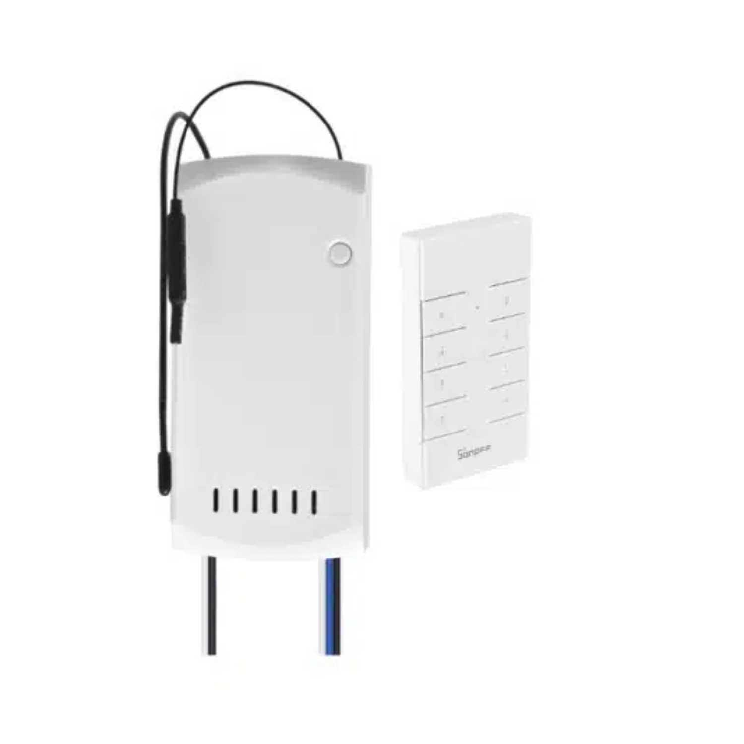 Sonoff iFan04 H Smart Fan Controller for Ceiling Fans - White | Remote Control & WiFi Enabled for Home Automation & Smart Lighting