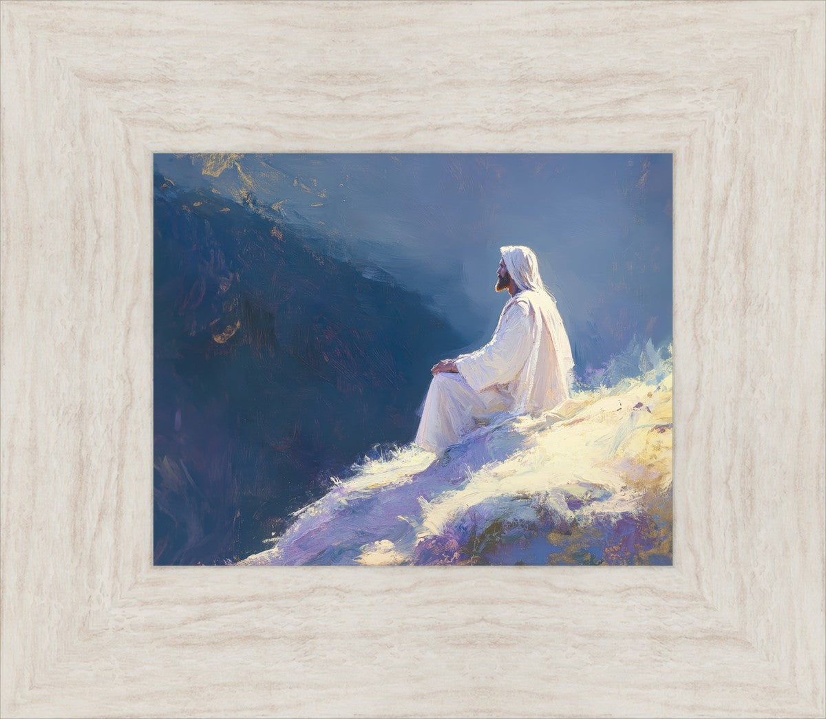 Contemplation By Justin Anna Culebro - Abstract Wall Art Painting for Home & Office Decor | Perfect for Living Room, Bedroom or Meditation Space
