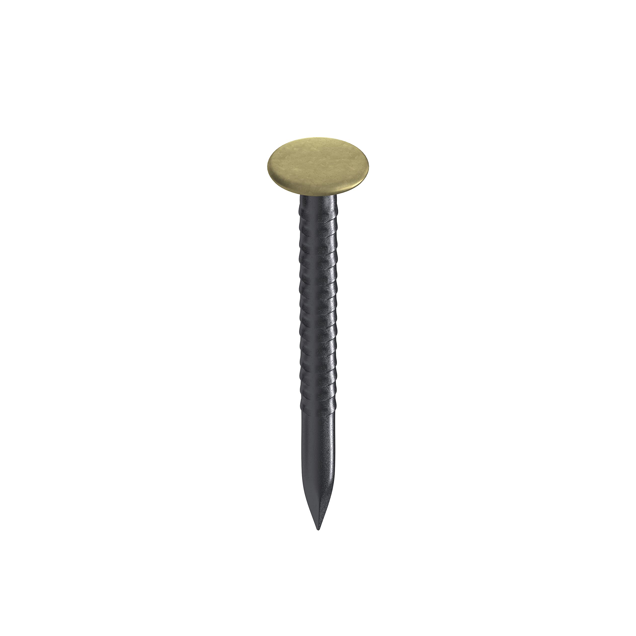 TOX Home Classic Picture Nails 2x20mm - Hardened Steel with Brass Head - Universal Picture Hanging Nails for Wood, Drywall, Concrete & All Building Materials - Pack of 20 (063600100) - Perfect for Hanging Photos, Frames, Mirrors & Wall Decor