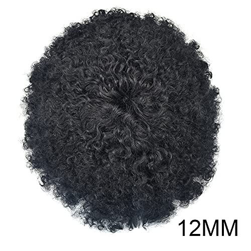 1# Jet Black-12mm afro wave