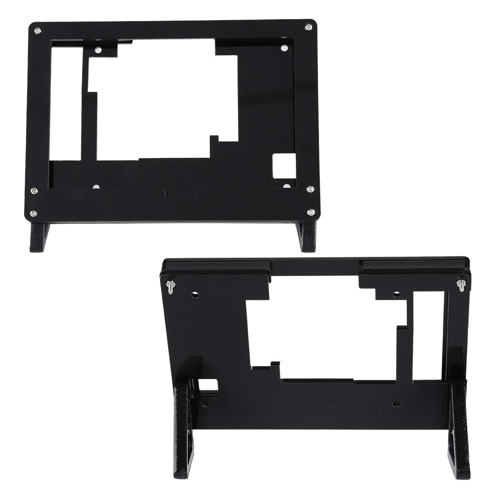 5 Inch Protective Case for Raspberry Pi Display - Black Acrylic Computer Enclosure with DIY Tools | Perfect for Raspberry Pi Projects, Electronics Prototyping & Maker Spaces