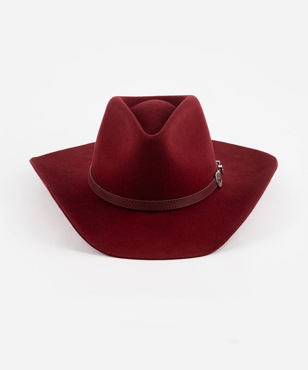 Dean Rancher Cowboy Hat for Men - Genuine Leather Western Cowboy Hat with Adjustable Chin Strap - Perfect for Rodeo, Horse Riding, and Outdoor Adventures