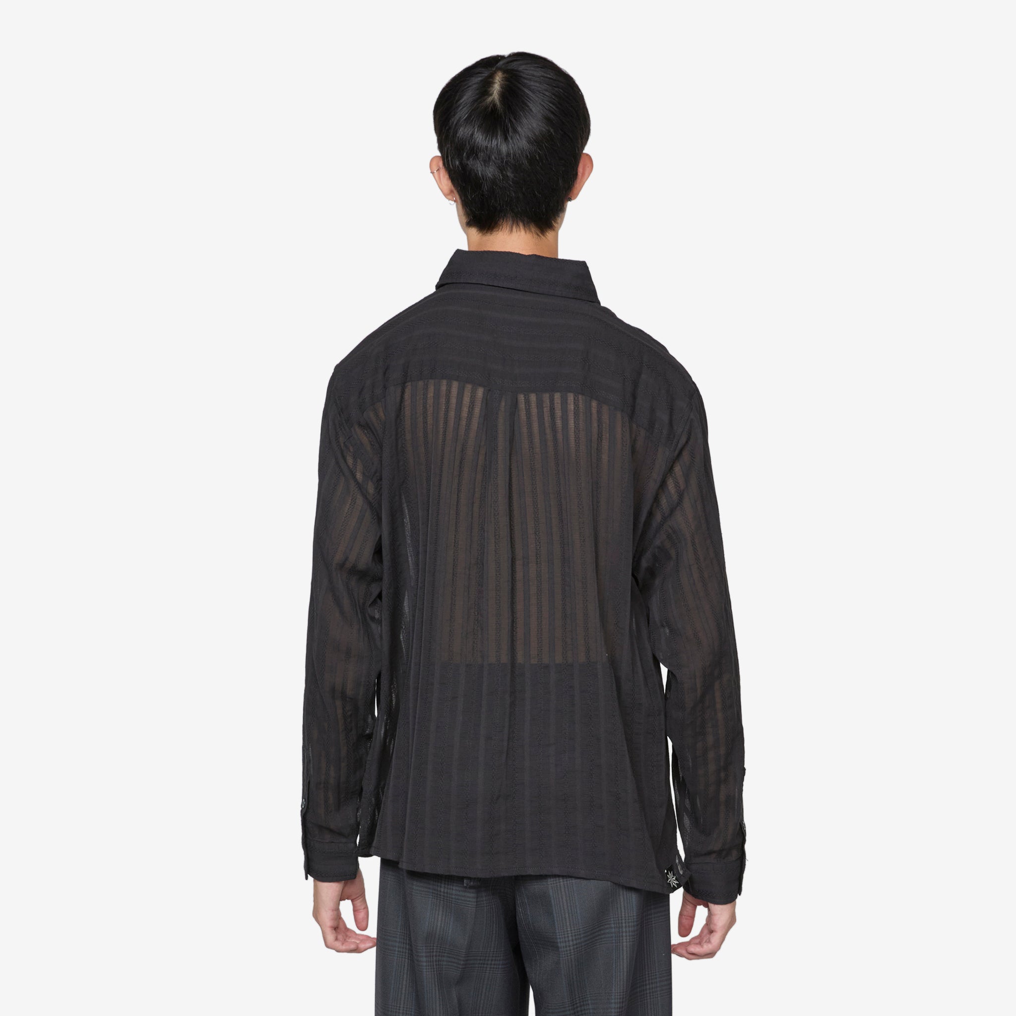 BB Shirt Sheer Black - Stylish See-Through Blouse for Women | Perfect for Night Out, Party & Date Night
