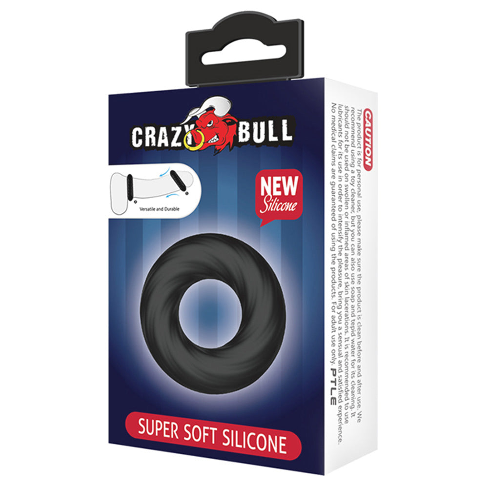 Crazy Bull Textured Cock Ring for Men - Enhance Pleasure & Performance - Perfect for Couples & Solo Play
