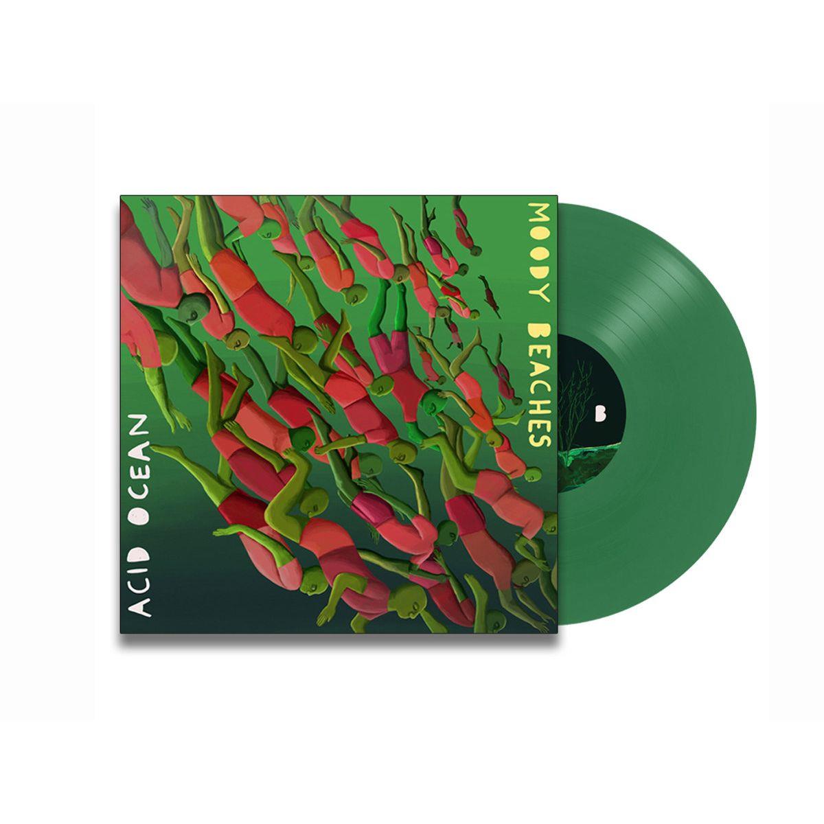 Acid Ocean Vinyl Record - Evergreen Music for Relaxation & Home Decor - Perfect for Vinyl Collectors, Living Room Ambience, and Gift Giving