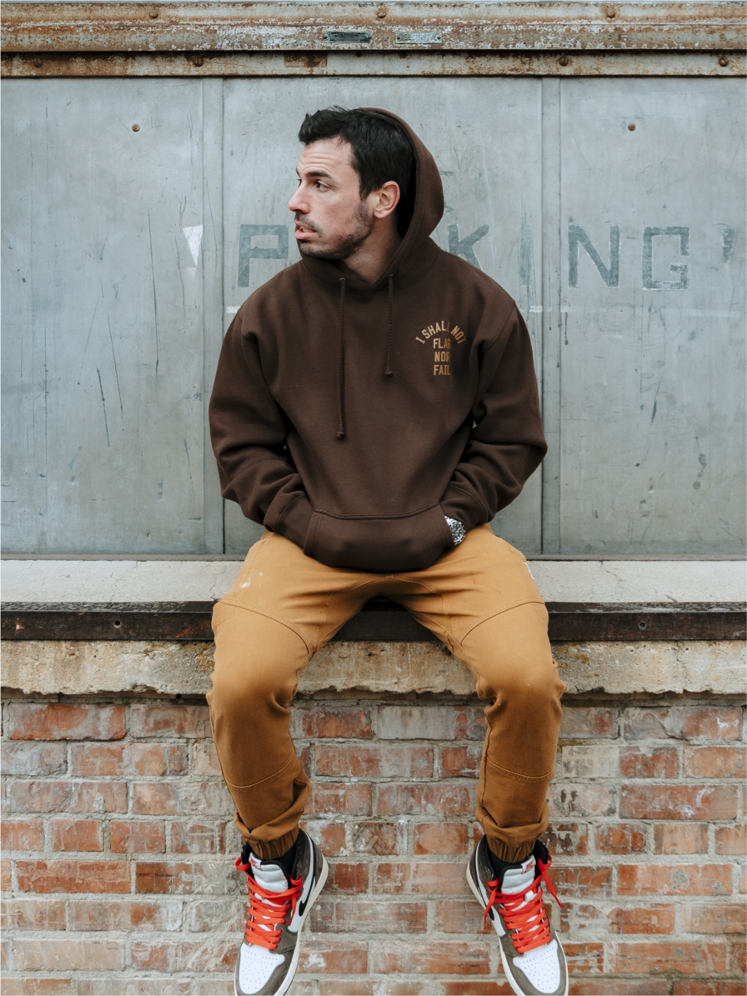 Anthem Hoodie - Brown | Cozy & Stylish Pullover for Men & Women | Perfect for Casual Wear, Outdoor Activities & Gym