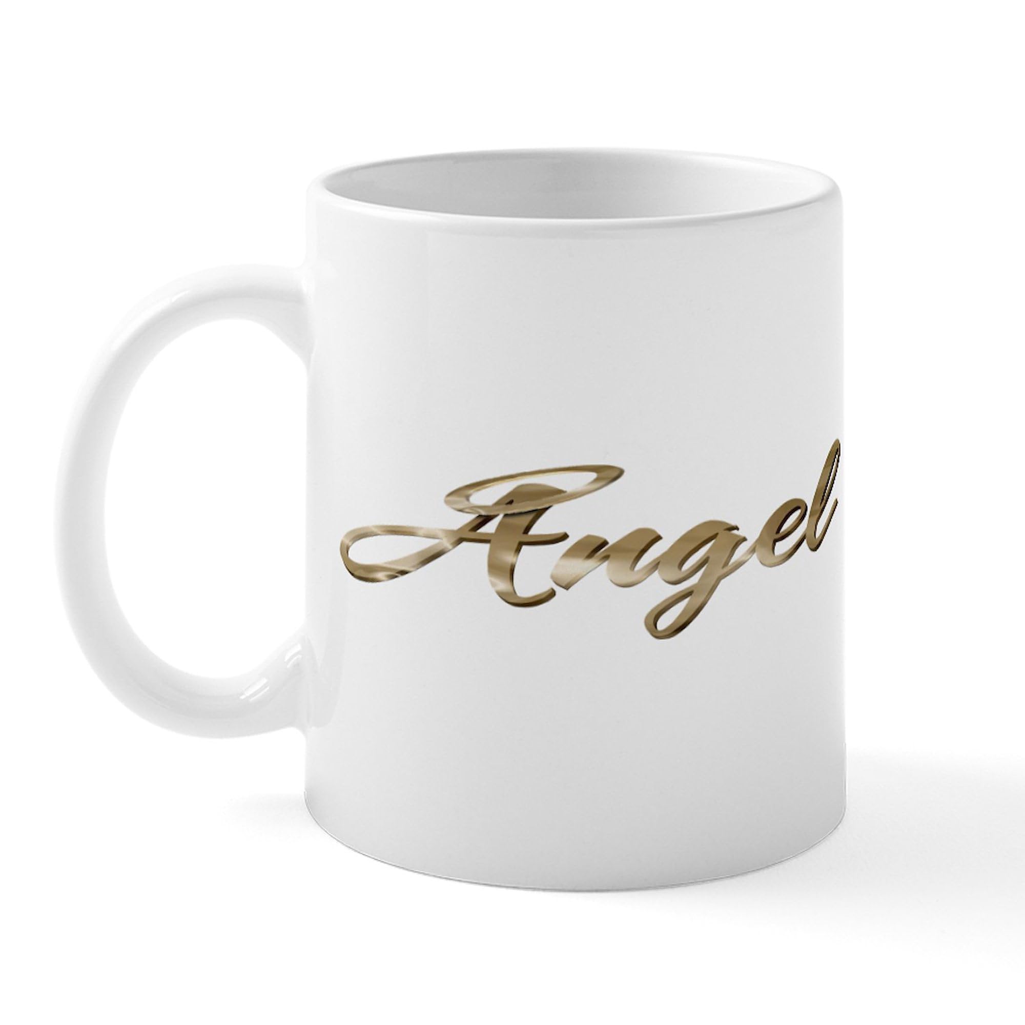 Angel Design 11 oz (325 ml) Ceramic Coffee Mug - Perfect for Tea, Hot Chocolate & Office Use - Gift for Holidays & Birthdays