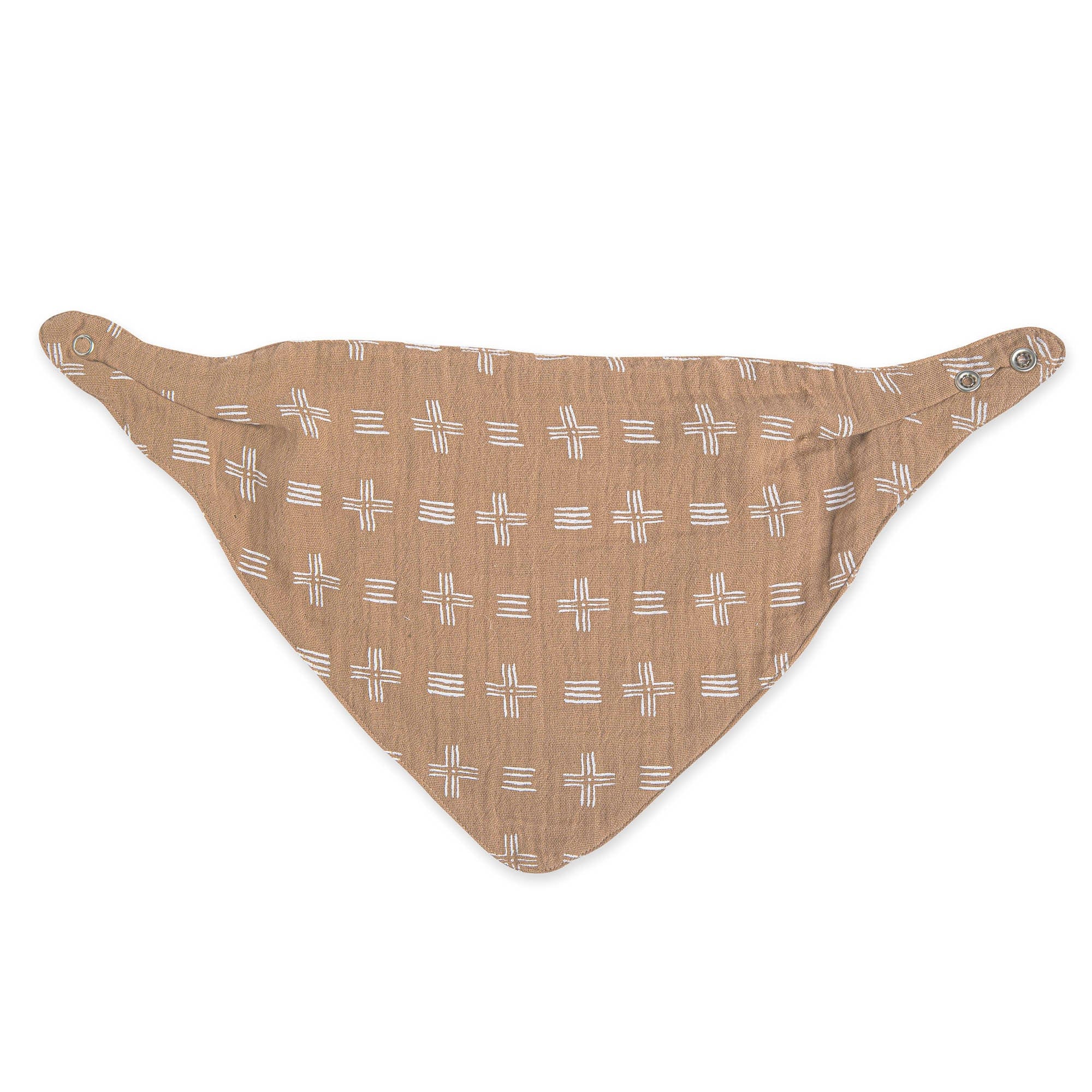 Crane Baby Kendi 3-Piece Muslin Bib Set - Soft, Absorbent & Adorable for Feeding Time & Messy Play