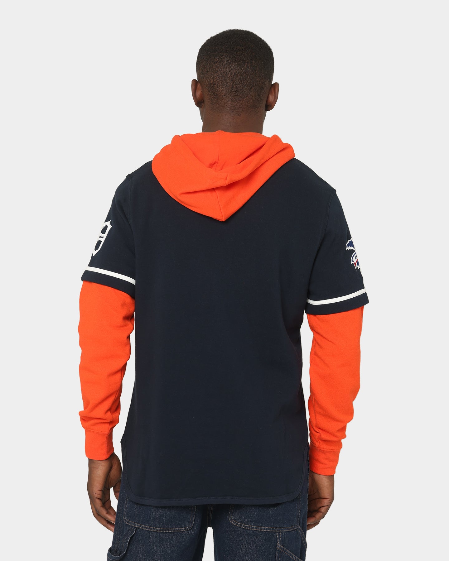 47 Brand Detroit Tigers Shortstop Hoodie - Navy Blue Pullover Sweatshirt for Men | Baseball Fan Apparel | Perfect for Game Day & Casual Wear