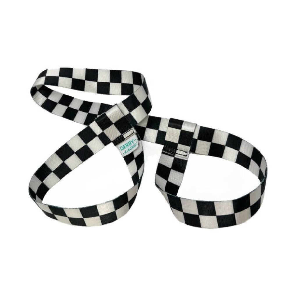 Derby Skate Laces with Carry Leash - Durable Roller Skate Shoelaces for Derby Skaters & Rollerbladers - Perfect for Rink, Park & Outdoor Skating