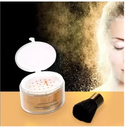 AGLEY Professional Golden Shimmer Highlighter Powder - Shiny Face Makeup for Contouring & Glow | Perfect for Parties, Photos & Night Out Makeup Looks