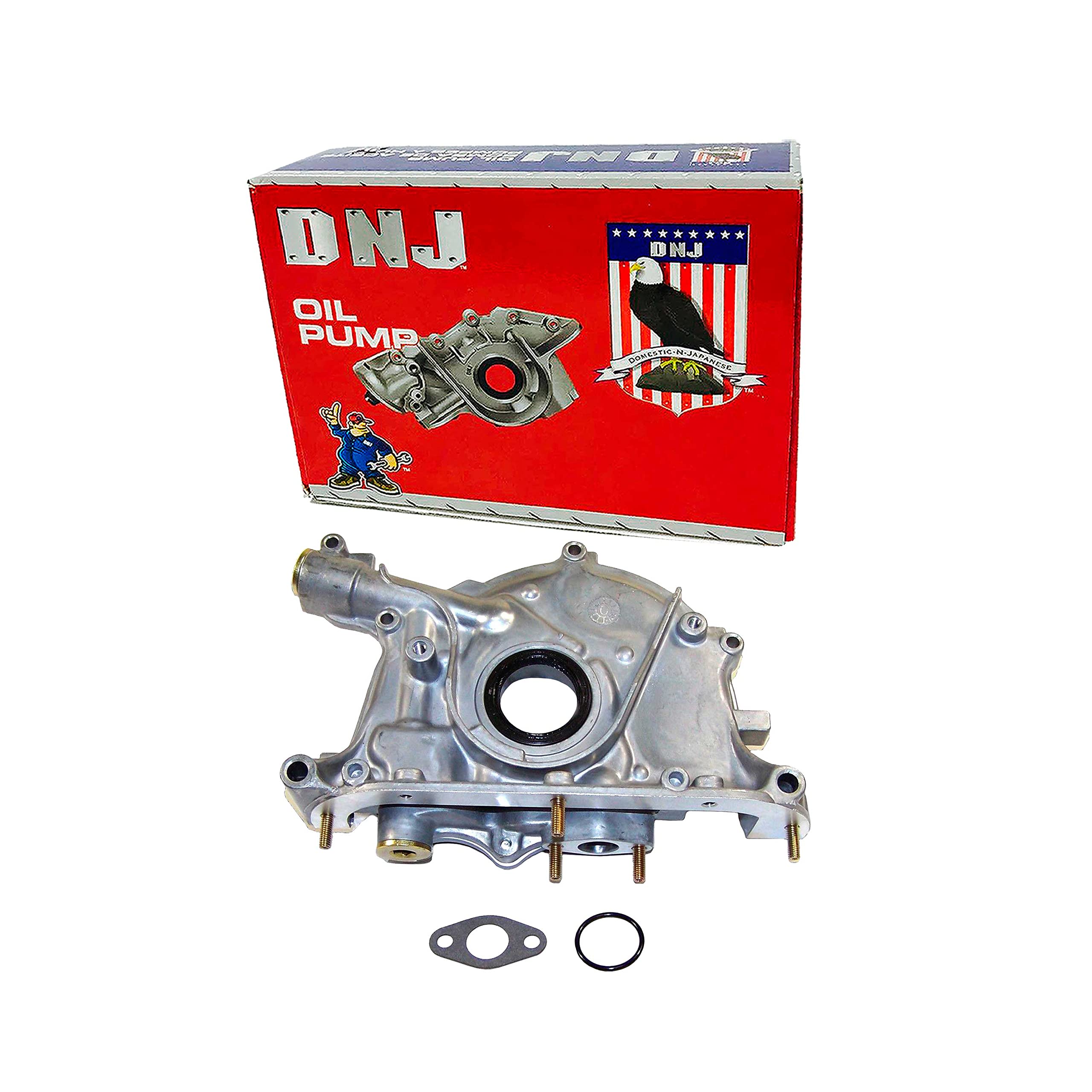 DNJ OP212 Oil Pump Replacement for 1990-1995 Acura Honda Civic del Sol Integra 1.6L-1.8L L4 16V DOHC Engine - Perfect for Engine Maintenance & Performance Upgrades