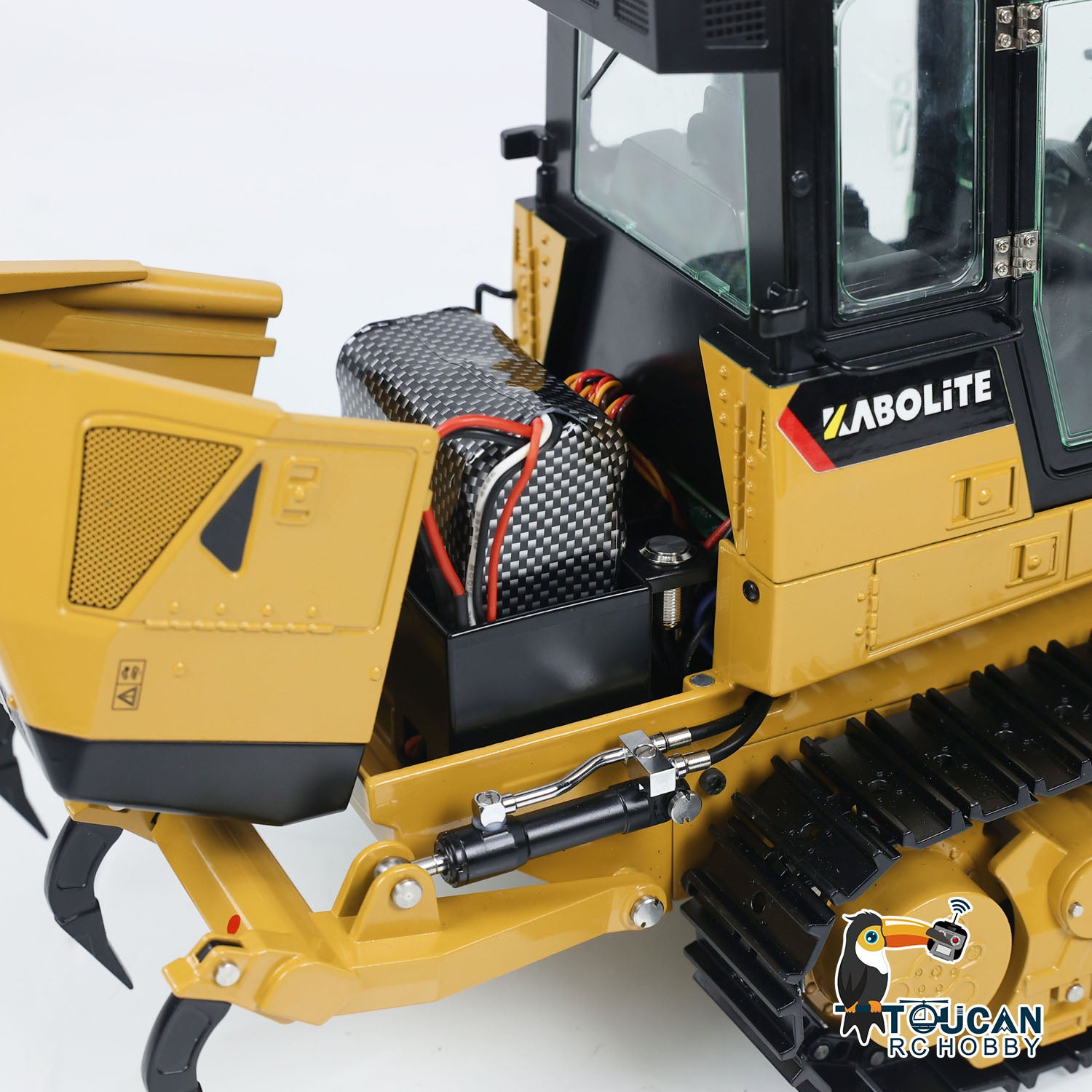 Kabolite 1/16 Scale Hydraulic RC Loader K963 - 2.4GHz Remote Control Construction Vehicle with Battery & LED Lights | Fast Free Shipping | Perfect for Construction Simulation, Kids Play & RC Hobbyists