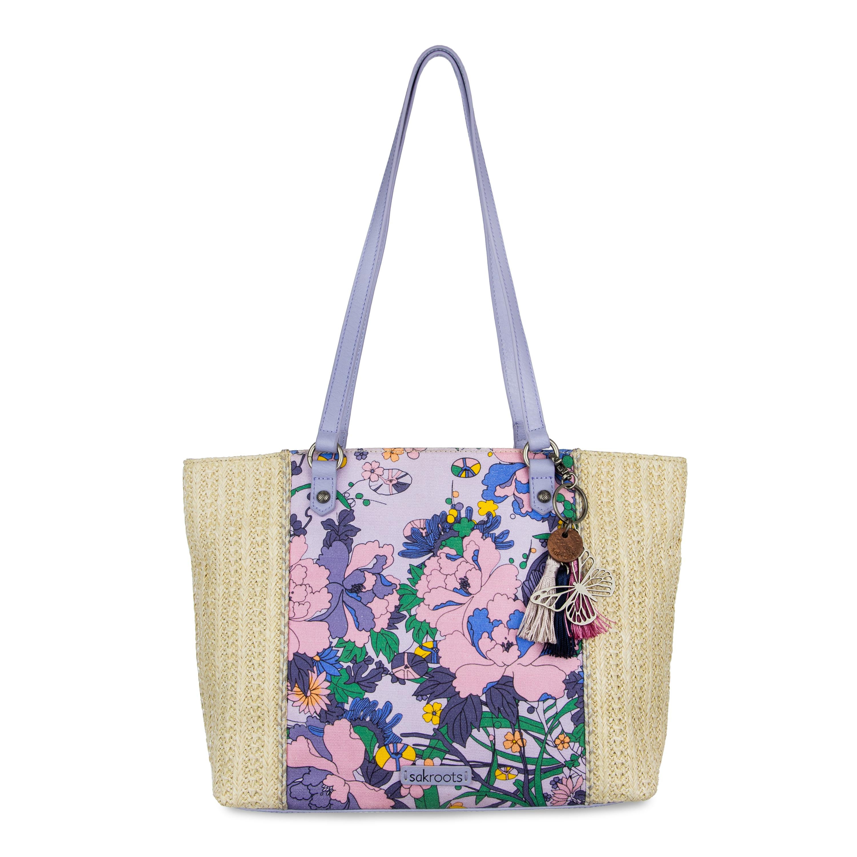Stylish Metro Tote Bag for Women - Large Durable Canvas Shopping Tote with Long Handles - Perfect for Grocery Shopping, Beach Trips, Work & Travel