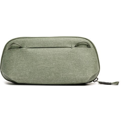 Peak Design Tech Pouch Small Sage - Compact Travel Organizer for Cables, Chargers & Accessories | Perfect for Business Trips & Daily Commute