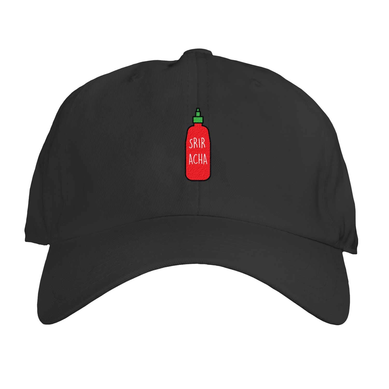 Sriracha Hot Sauce Embroidered Dad Hat - Adjustable One Size Fits Most for Men & Women - Perfect for Outdoor Activities, Casual Wear, and Hot Sauce Lovers