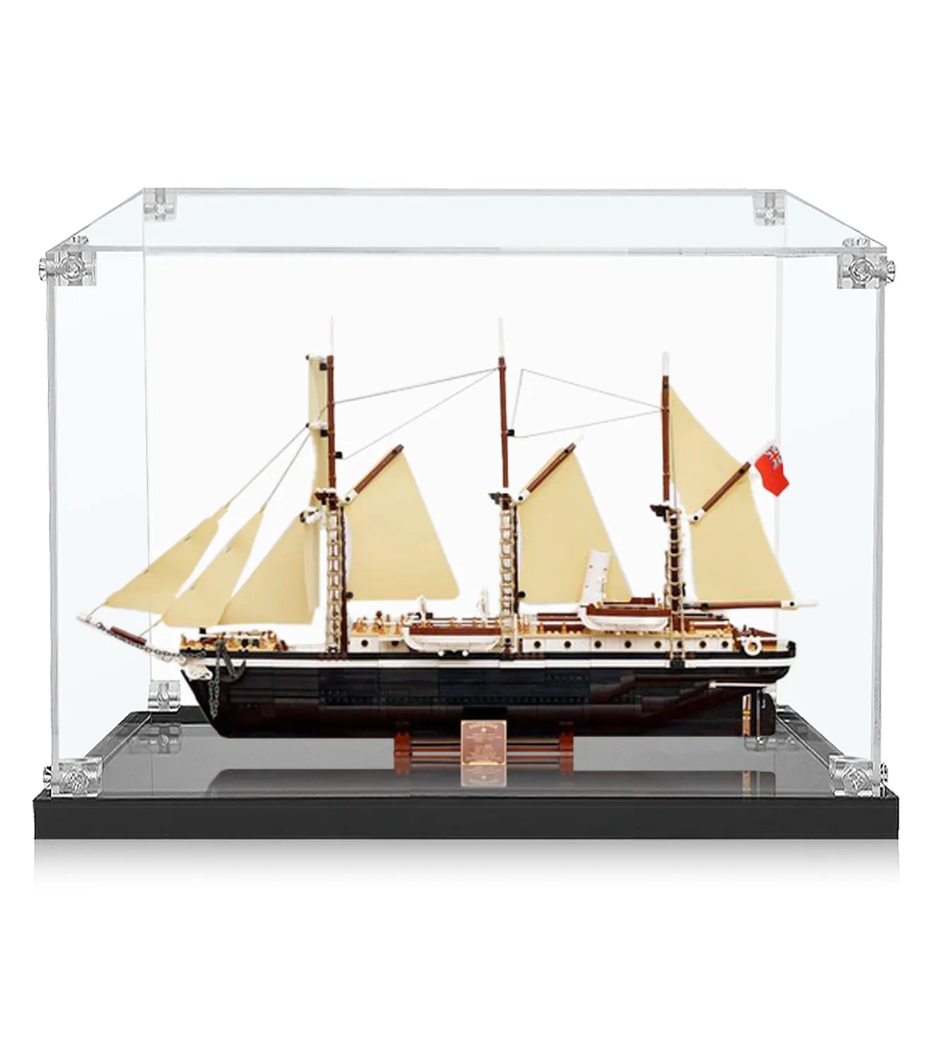 LEGO Icons The Endurance 10335 Display Case - Premium Acrylic Showcase for Ship Model Collection & Home Decor