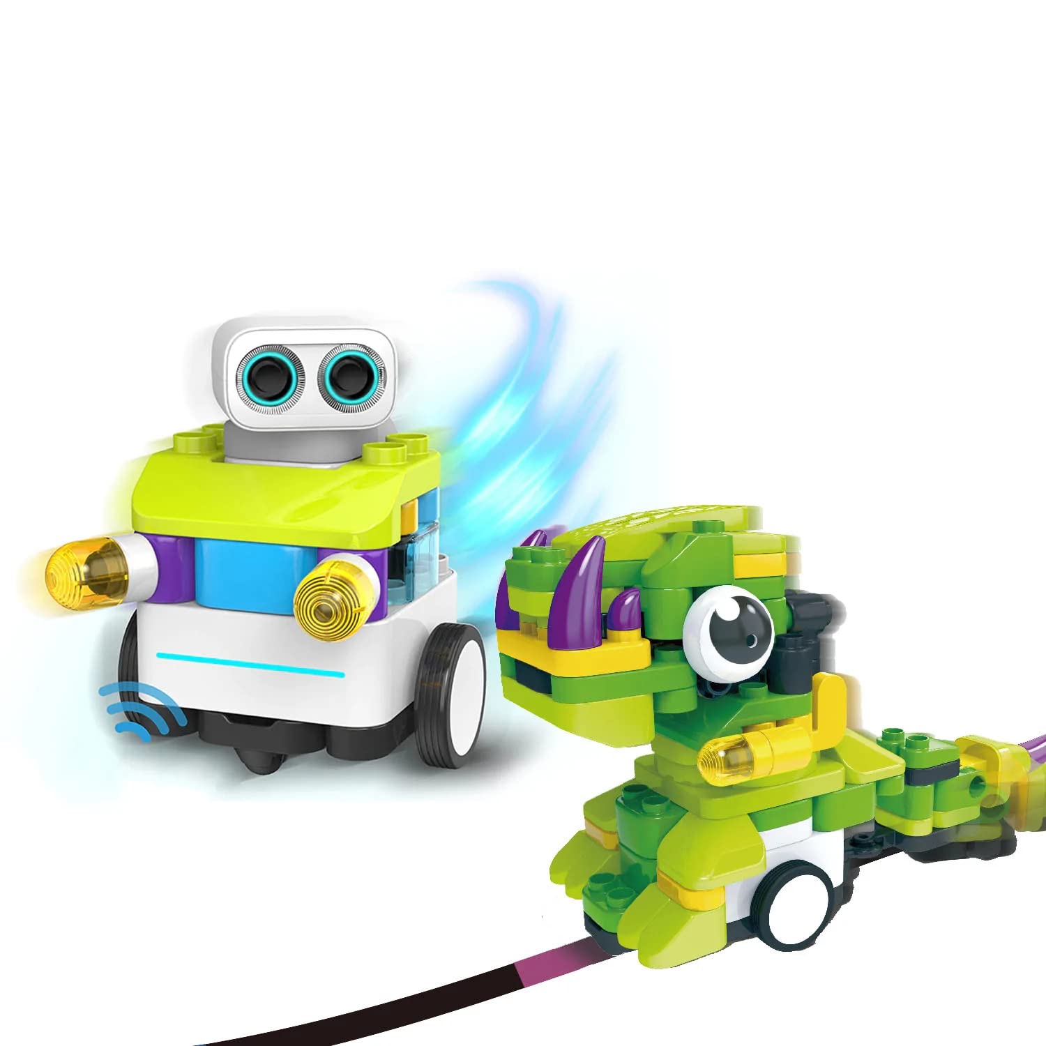 PAI TECHNOLOGY BOTZEES STEM Coding Robot for Kids 5-12 | Programmable Remote Control Robot Toy with Color Sensor Kit | Learn Coding, Robotics & STEM Skills | Perfect for Classroom, Homeschool & Playtime
