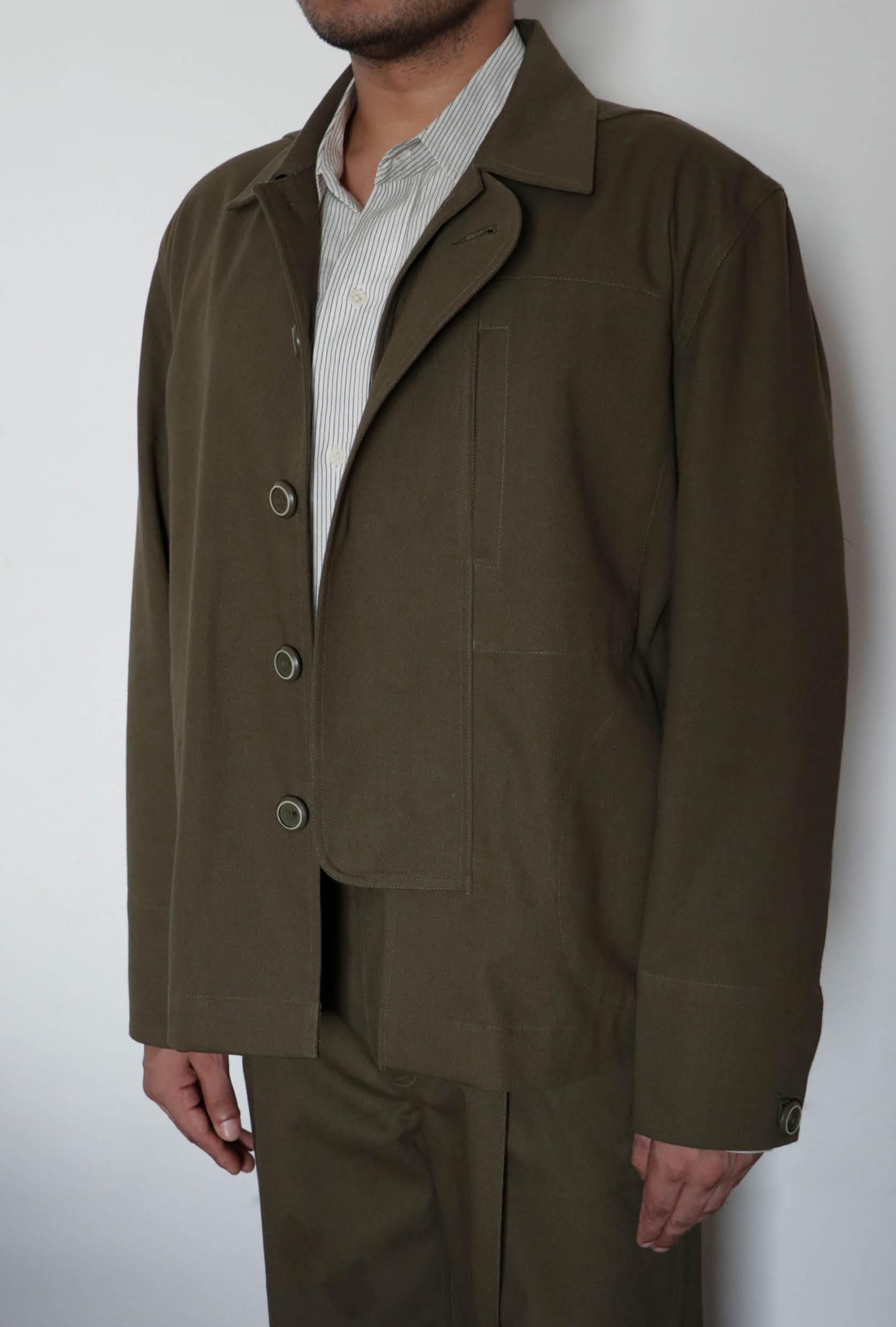 DUKE TWILL OVERSHIRT - Men's Casual Button-Up Shirt Jacket for Spring & Fall - Perfect for Outdoor Adventures, Date Nights & Layered Streetwear Looks