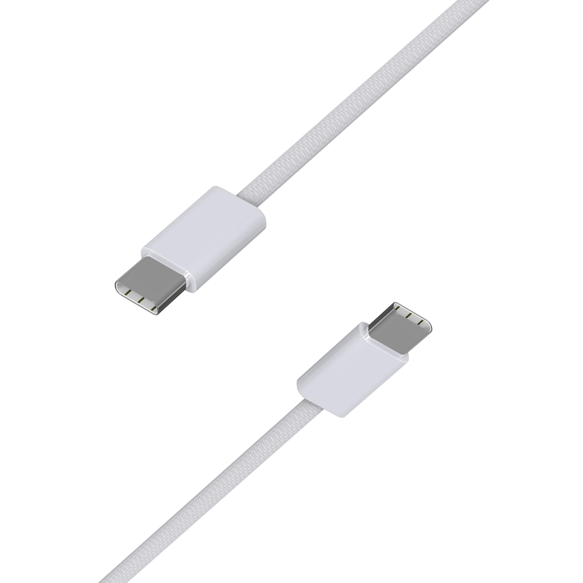 Premium Nylon Braided USB-C to USB-C Cable for iPhone 16/16 Plus/16 Pro/16 Pro Max/15/15 Plus/15 Pro/15 Pro Max - 1M Fast Charging & Data Sync Cord - Perfect for Home, Office & Travel Charging