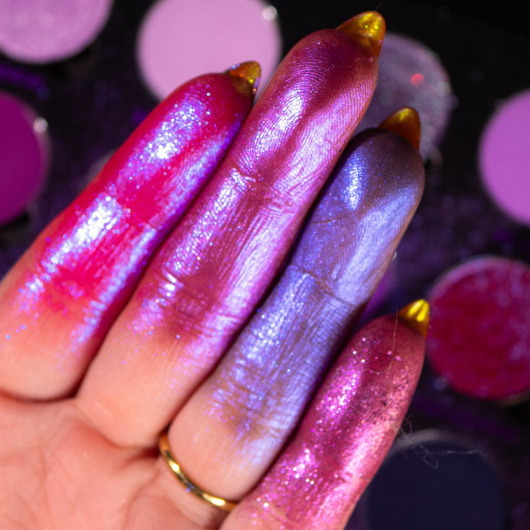 Best Ultra Violet Eyeshadow Palette - Long Lasting, Highly Pigmented Makeup for Party & Night Out | Perfect for Halloween, Cosplay & Special Occasions
