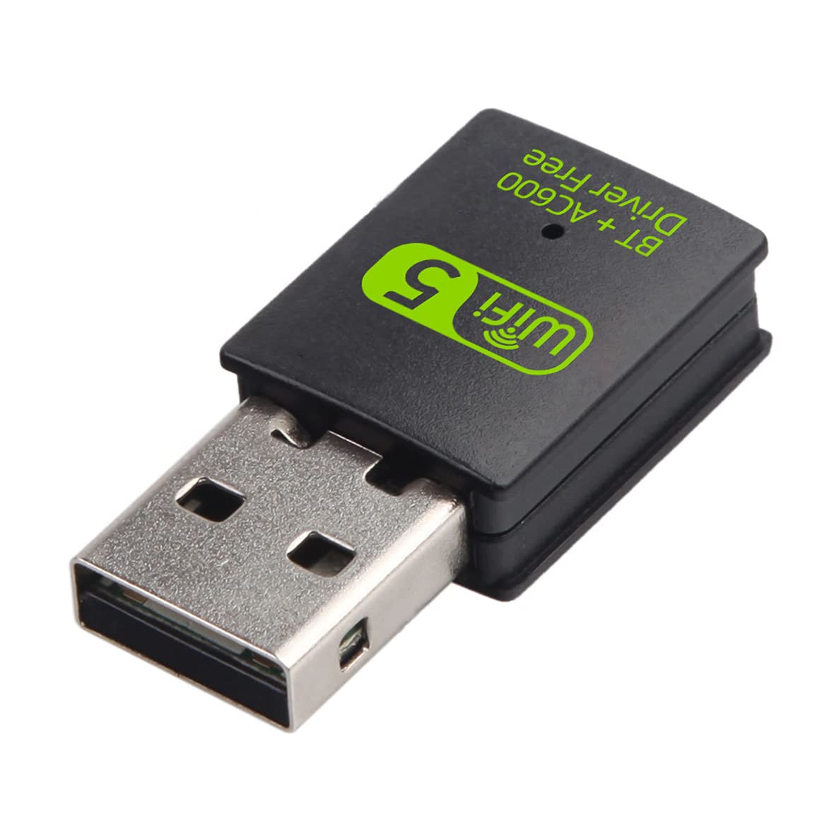 DIGISHUO Mini WiFi Dongle - 600Mbps Dual Band USB Adapter for PC/Laptop/Desktop | Fast Wireless Connectivity
