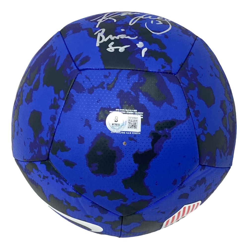 1999 USA Women's World Cup Champions Signed Nike Soccer Ball - Authentic Collectible with Display Case - Perfect for Sports Memorabilia Collections and Soccer Fan Gifts