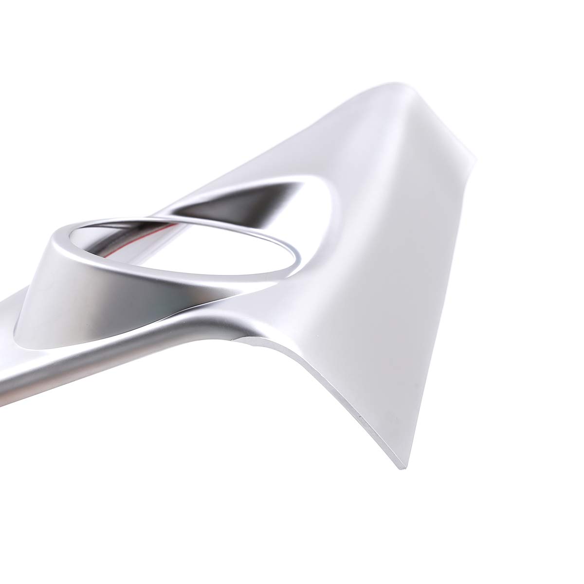 Land Rover Evoque L551 2019-2020 ABS Interior Door Speaker Tweeter Cover Trim - Silver | Premium Car Audio Accessories for Enhanced Sound Quality | Perfect for Upgrading Your Vehicle's Audio System