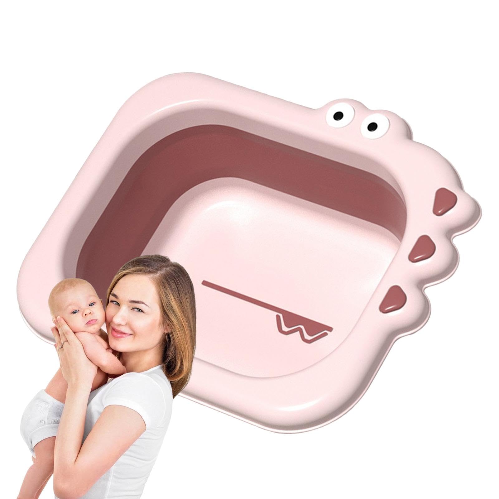 2.5L Foldable Wash Basin - Multi-Purpose Portable Sink for Face, Feet, Baby Bottles & Breast Pump Parts | Camping, Travel, Home & Outdoor Use
