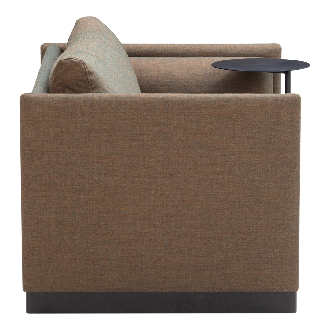 Comfortable Low Back Lounge Chair - Modern Accent Chair for Living Room, Bedroom & Office - Perfect for Relaxing, Reading & Lounging