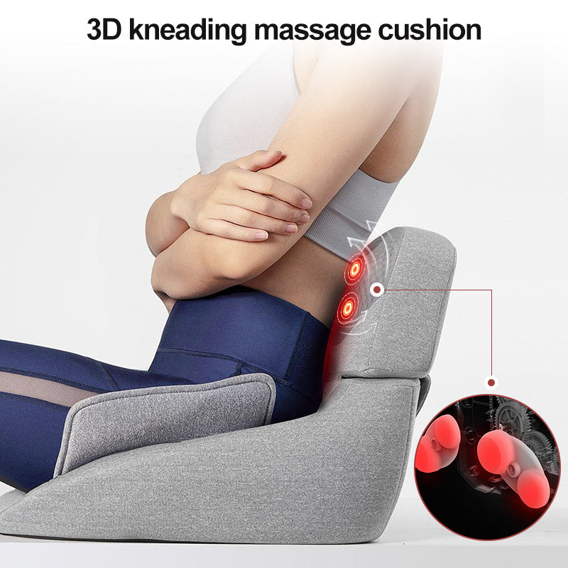 Relaxor XL 3D Kneading Massage Cushion for Back & Neck Pain Relief - Shiatsu Massager with Heat for Home, Office & Car Use