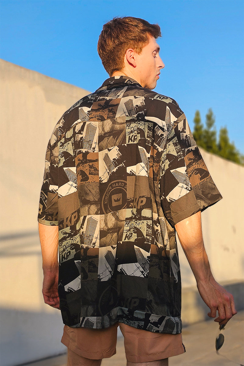 Kingpin H Grind 555 T-Shirt - Premium Cotton Streetwear Tee for Men | Skateboarding, Urban Fashion & Casual Wear