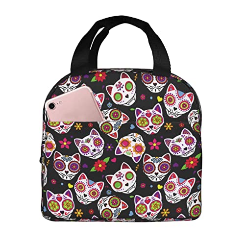 Day Of The Dead Sugar Skull Cat