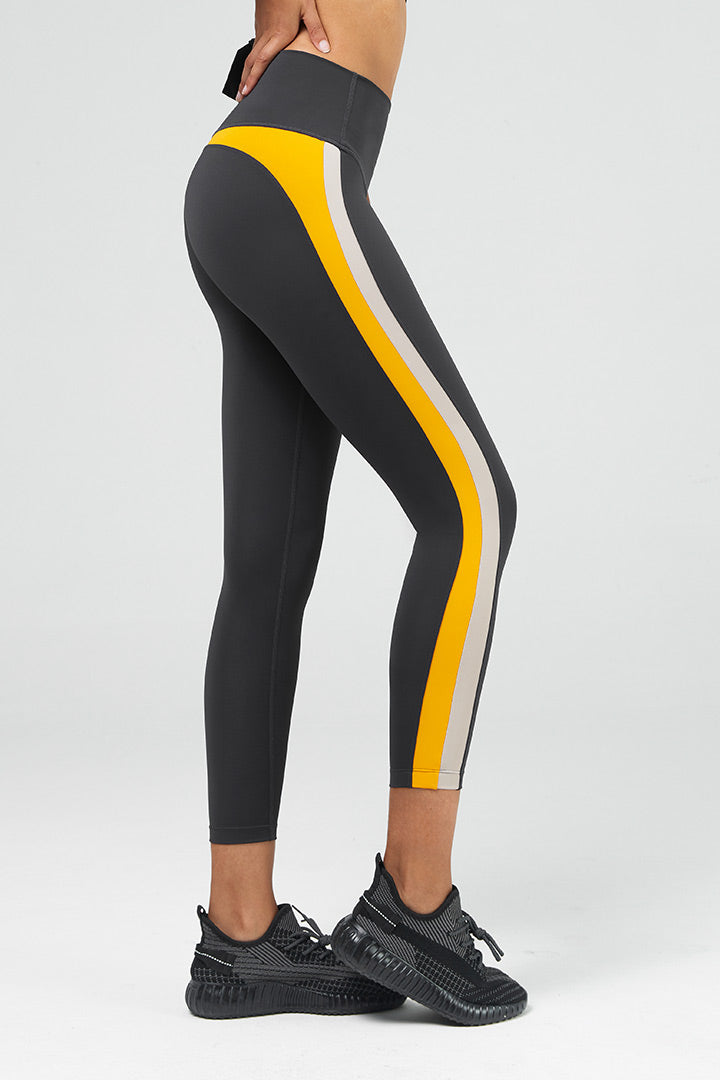 High Waisted Tummy Control Leggings for Women - 7/8 Length Workout Yoga Pants - Slimming & Comfortable for Gym, Running, Lounge & Everyday Wear