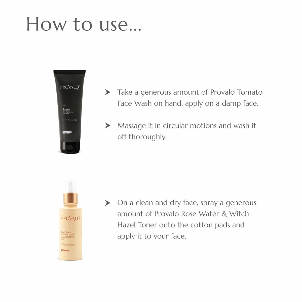 Provalo Deep Pore Cleanser & Glow Rejuvenating Combo for Men - Facial Skincare Set for Blackheads, Oil Control & Radiant Skin - Perfect for Daily Routine & Grooming Essentials