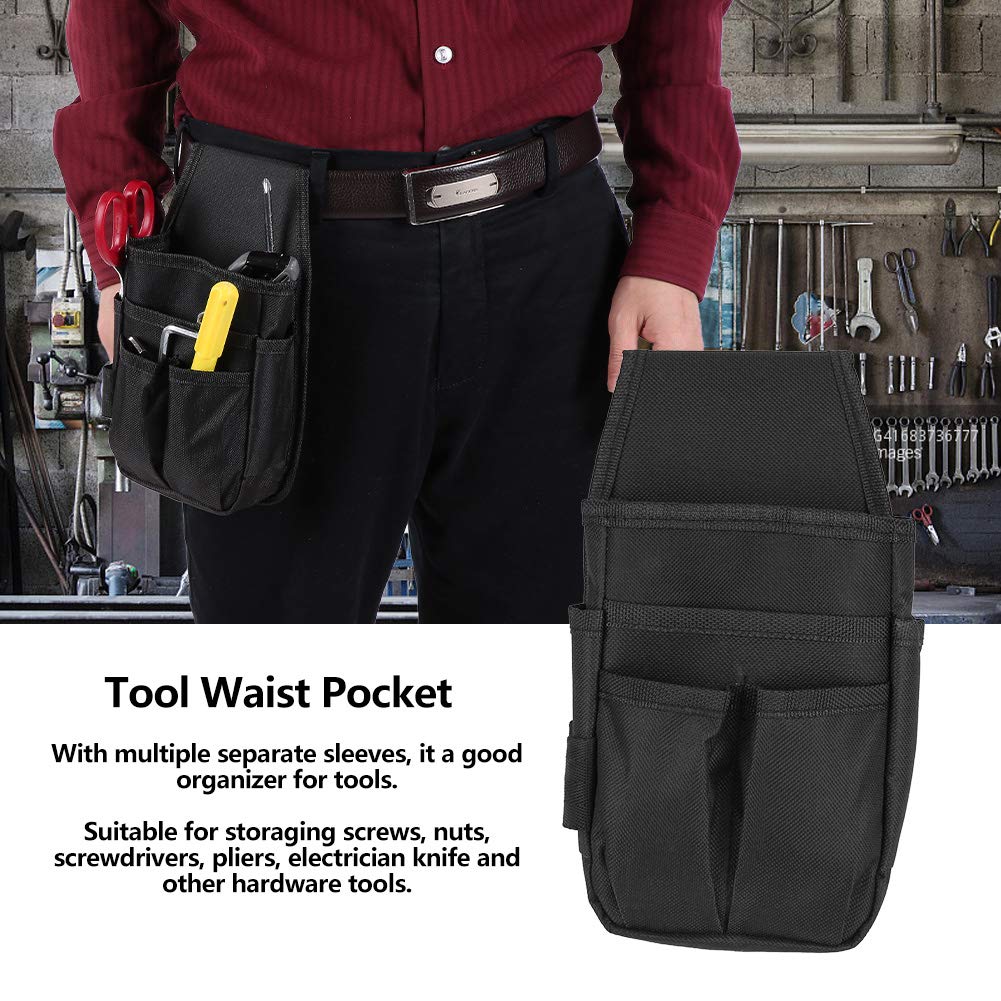 Durable Tool Bag & Organizer Pouch for Electricians, Carpenters & DIY - Heavy Duty Storage for Tools & Parts (Workshop, Construction, Home Repair)