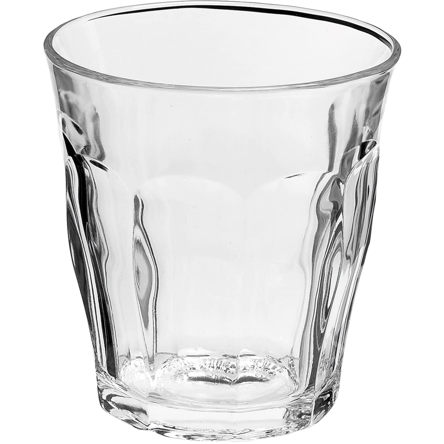 Duralex Picardie 8.5 oz (220 ml) Drinking Glasses - Set of 6 Unbreakable Tempered Glass Cups for Coffee, Juice & Water - Perfect for Home, Restaurant & Office Use
