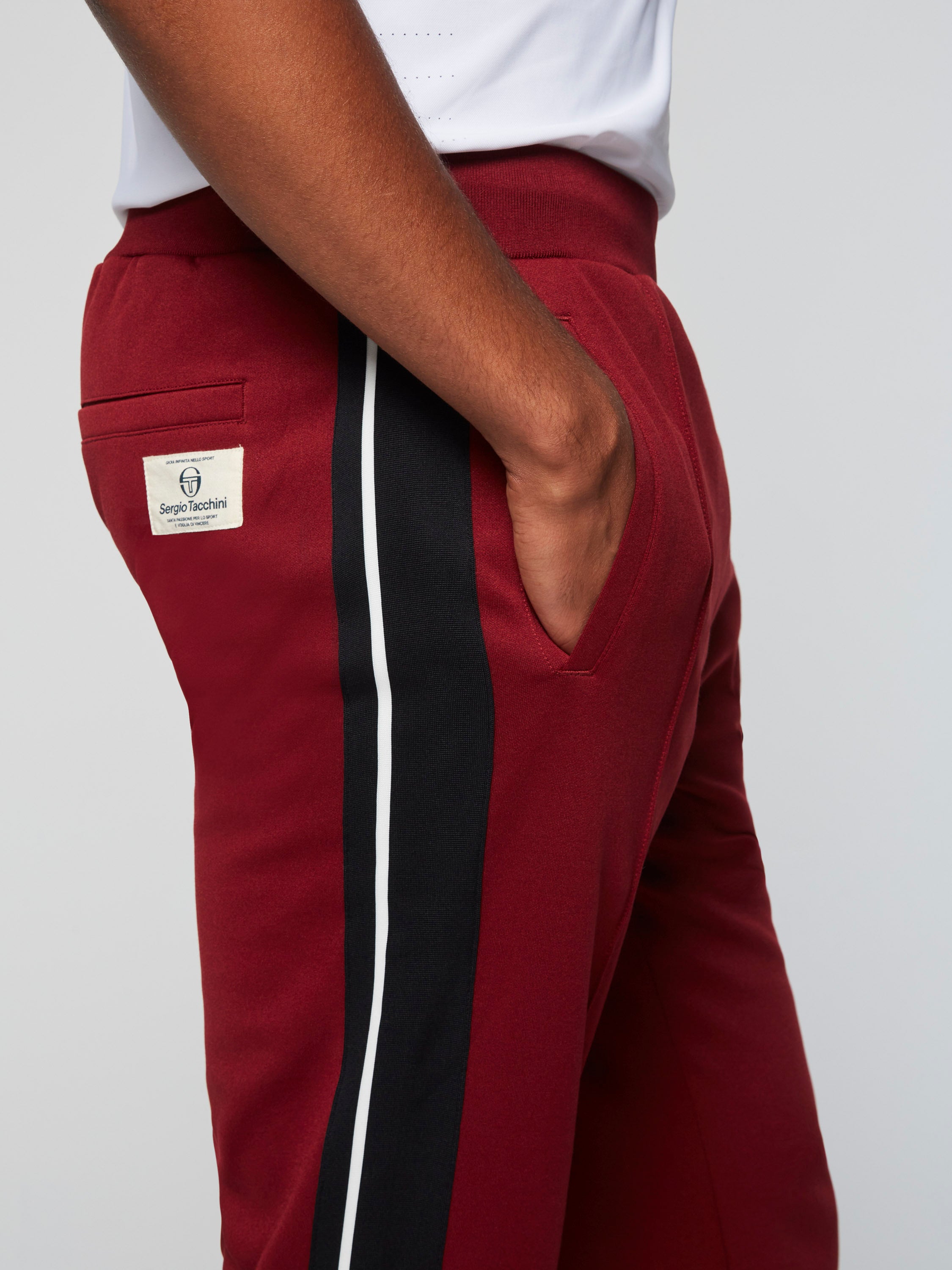 Monte Jogger Pants for Women - Comfortable Stretch Merlot Joggers with Pockets | Perfect for Yoga, Running, Lounge & Travel