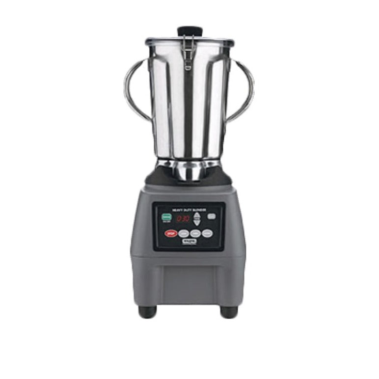 Waring 1 Gallon Commercial Stainless Steel Blender with Timer - 3.75 HP Motor, 3-Speed Control for Smoothies, Soups & Food Prep - Perfect for Restaurants, Bars & Smoothie Shops