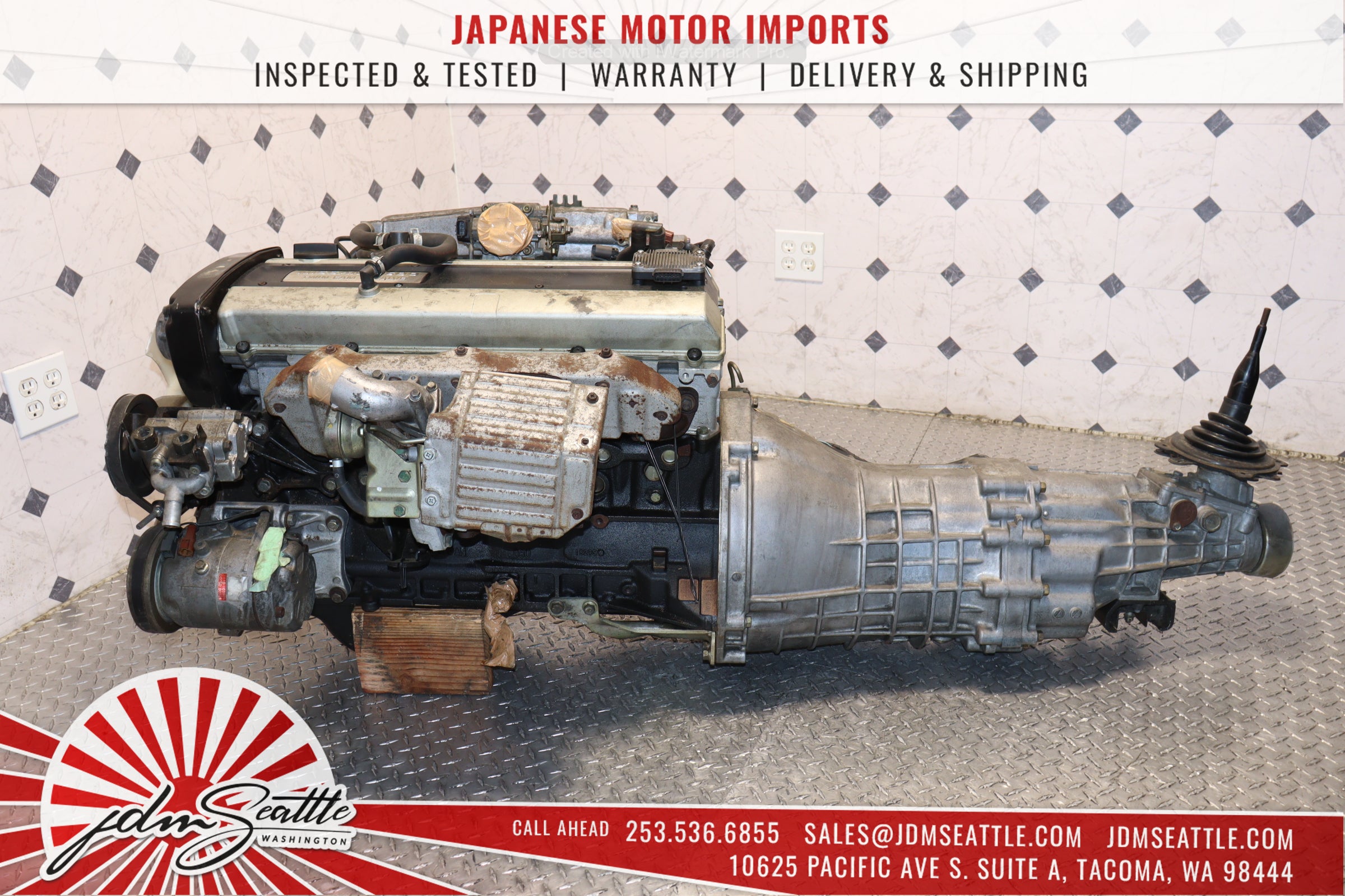 JDM Nissan Skyline GTS RB25DET Turbo RWD Engine R33 5-Speed Transmission RB25 S1 - High Performance Engine Swap for Nissan 240SX, S13, S14, S15 & Drift Cars
