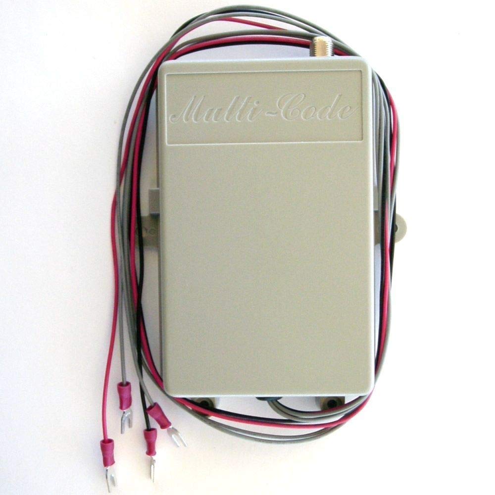 12V/24V Multi-Code 1099 Gate Radio Receiver with 10 DIP Switches - Compatible with Linear 109950 - Perfect for Home Security, Driveway Gates & Commercial Access Control Systems