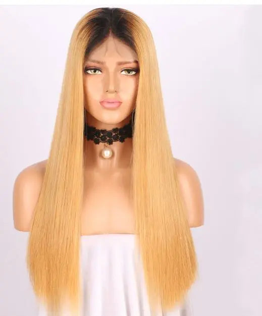 Everly Human Hair Lace Front Wig - 100% Brazilian Virgin Hair, Glueless HD Lace Wig for Women, Natural Black Straight Hair with Baby Hair, Perfect for Daily Wear, Cosplay & Special Occasions