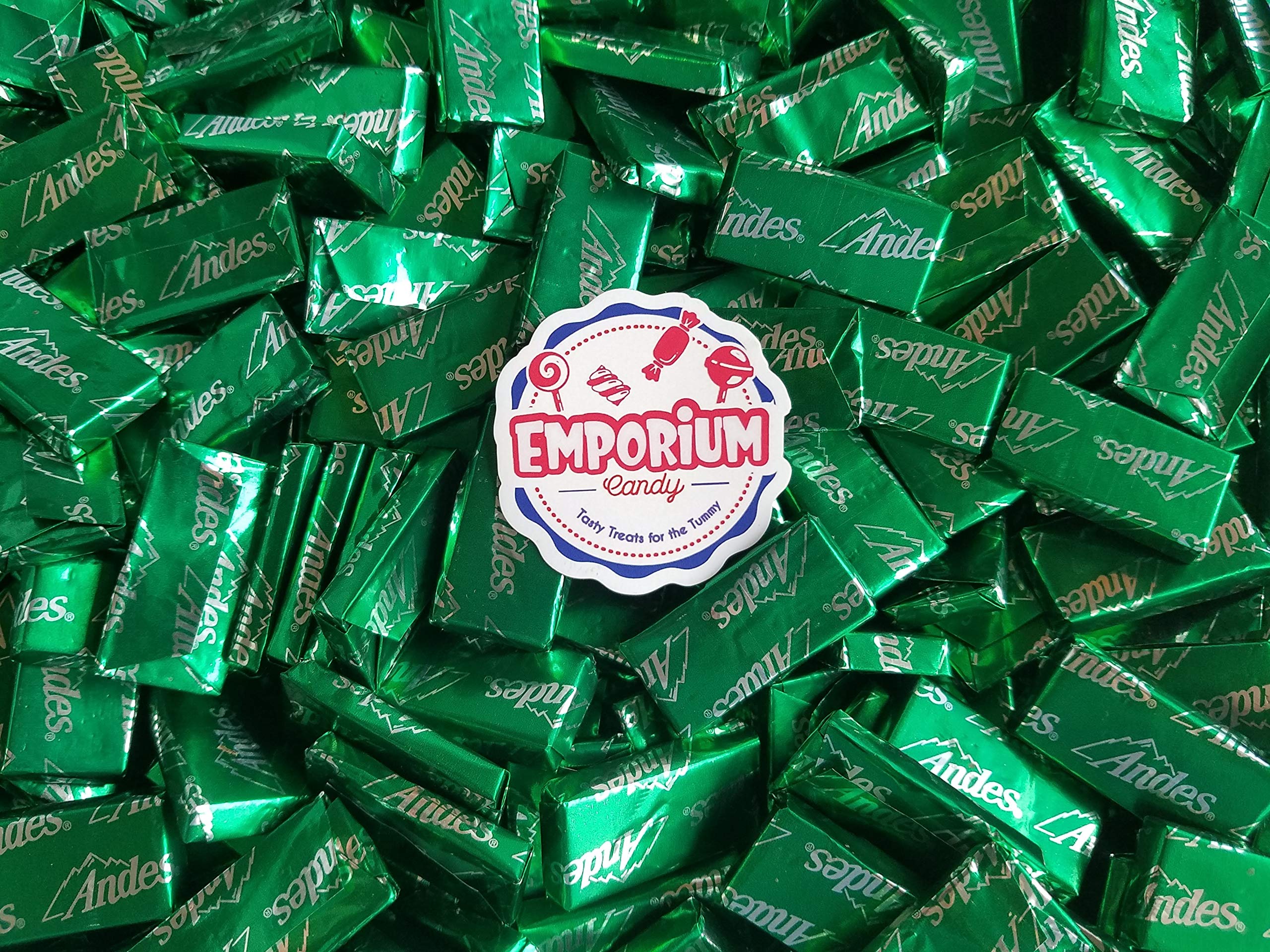 Bulk Chocolate Mint Candy Bars - Fresh Delicious Creme De Minthe Thins (1.5 lbs) - Perfect for Parties, Gifts & Holiday Treats